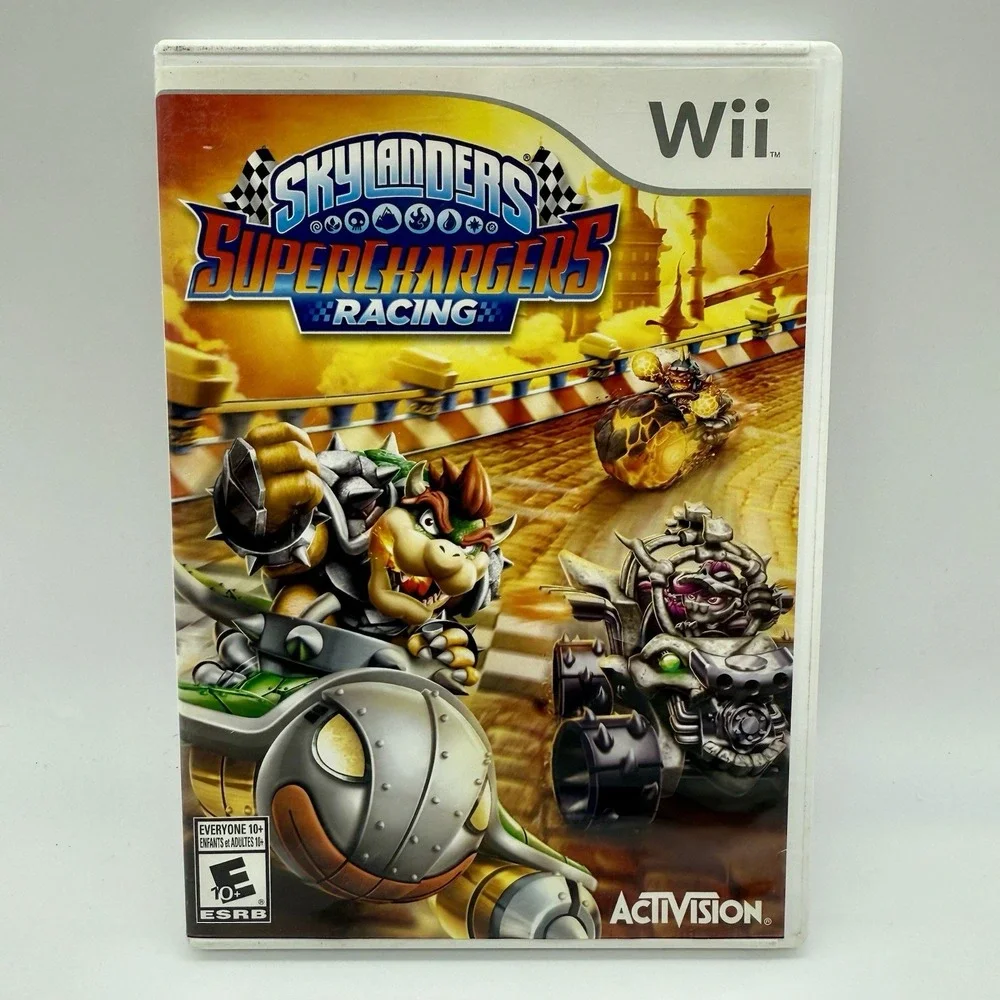 Skylanders Superchargers Racing Nintendo Wii 2015 Game And‎ Only Tested